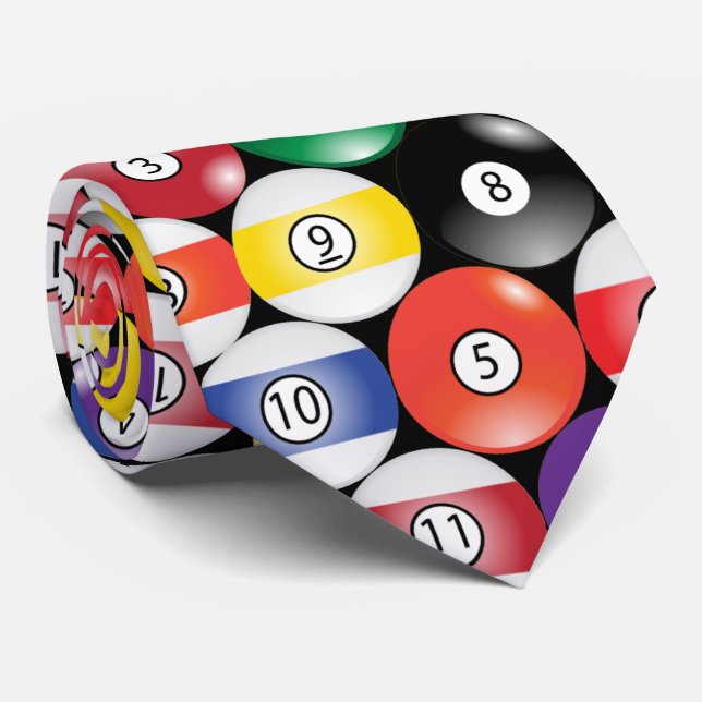 Sportiga Billiardbassängbollar Slips (Rullad)