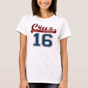 Sportiga Ted Cruz för president '16 T-shirt