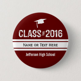 Sportigt förbereda randstudentmössan klassificerar knapp