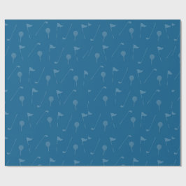 Sportigt golfpresentpapper för golfälskare presentpapper