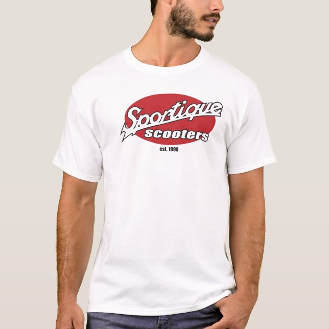 Sportique klassiker tee shirt (Framsida)