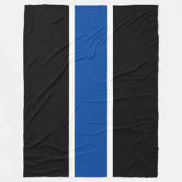 Sportisk Roligt Athletic Royal Blue Black White Ra Fleecefilt