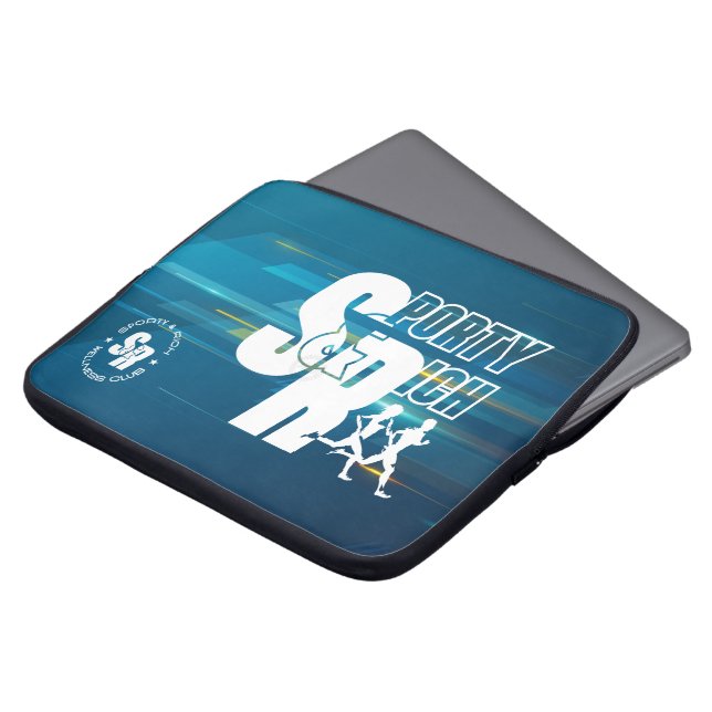 Sportitet & Rik | 15-tums Laptop sleeve-bag Fodral (Framsida topp)