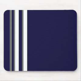 Sportium Blue Grått & White Strip Mouse Pad Musmatta