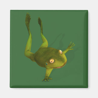 Sportivt groda magnet