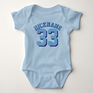 SportJersey för baby med hjärtfel   design T Shirt