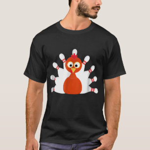 Sportkalkon och bowling - thanksgiving t shirt