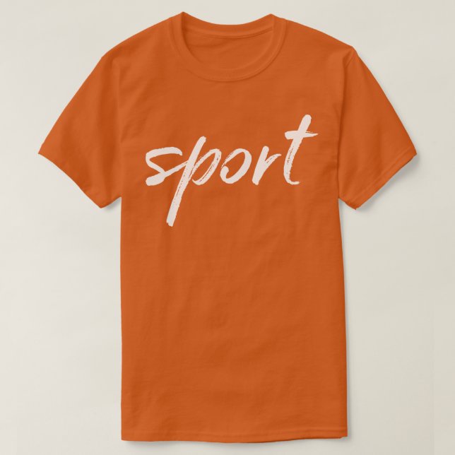 Sportkläder T Shirt (Design framsida)