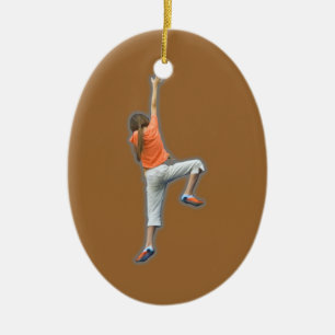 Sportklättring Julgransprydnad Keramik