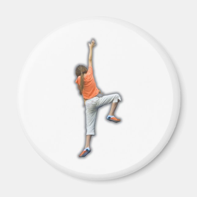 Sportklättring Magnet (Framsidan)