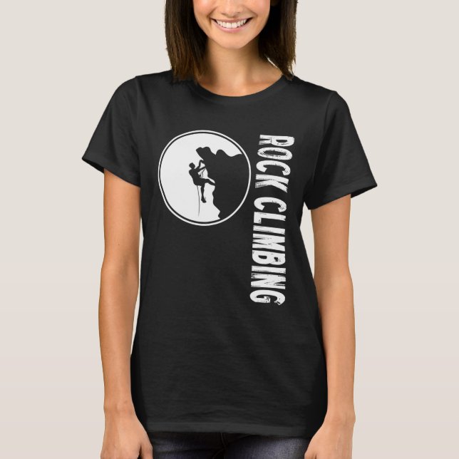 Sportklättring  t shirt (Framsida)