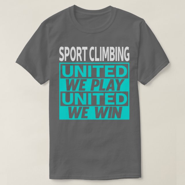 Sportklättring T Shirt (Design framsida)