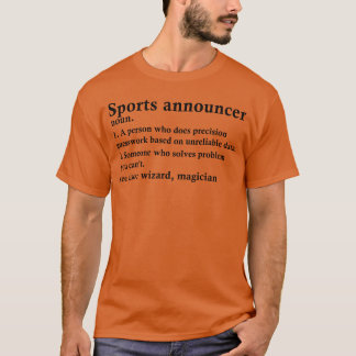 Sportkommentator Rollig Definition rolig rolig T Shirt