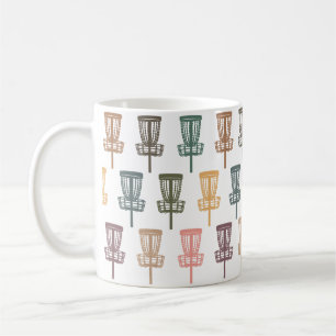 Sportkonst Dricka kärl Retro Disc Golf Älskare Kon Kaffemugg