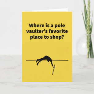 Sportkort för pole Vaulter Clearance Store Kort