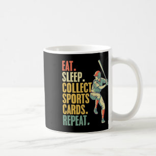 Sportkortssamlande Basketboll Baseboll Kort Samlar Kaffemugg