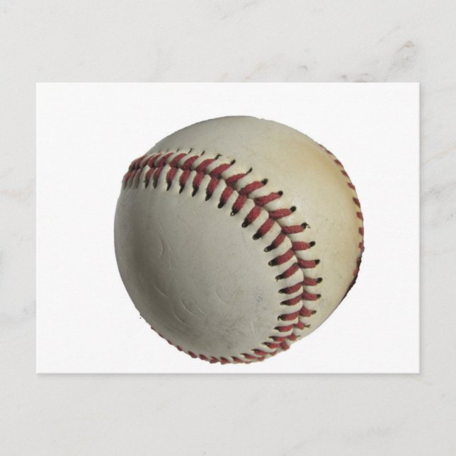 Sportlag Matchboll Basebollplan Tränare Konst Vykort (Framsida)