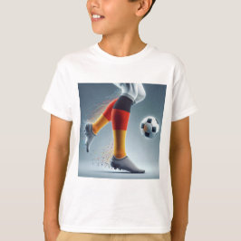 Sportliche Mode für Fans Deutsche Stolz Fußball T Shirt