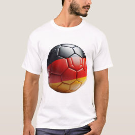 Sportliche Mode für Fans Deutsche Stolz Fußball T Shirt