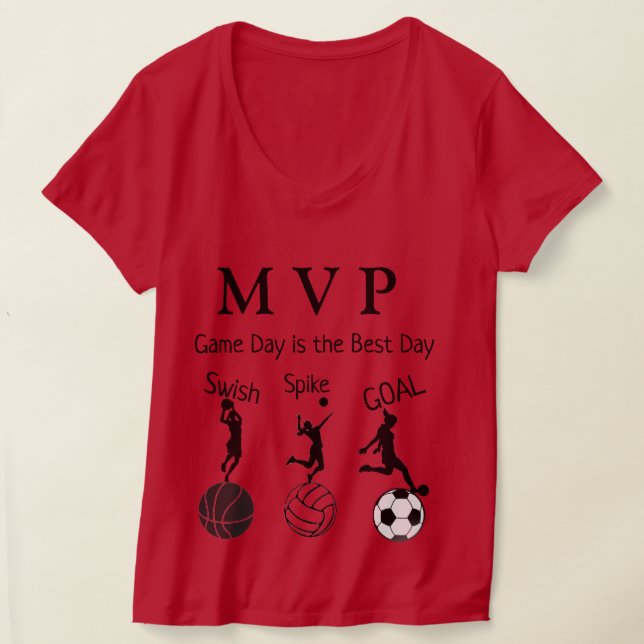 Sportlinjesamling - Kvinnors T-Shirt (Laydown)