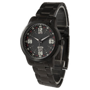 Sportmilitärt modernt taktiskt stil armbandsur