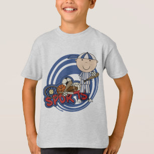 Sportpojke - baseballTshirts och gåvor Tee Shirt