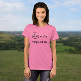 Sportpun järn inslag Fe-man T-shirt