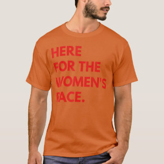 sportracing här för damernas tävling vän t shirt