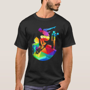 Sports Älskare Parkour Arty Acrobat Freerunner T Shirt