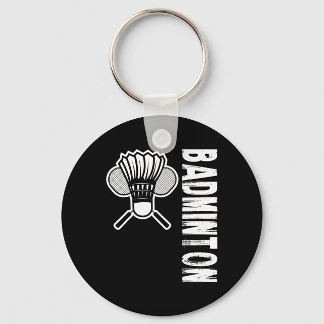 Sports Badminton Nyckelring (Framsida)