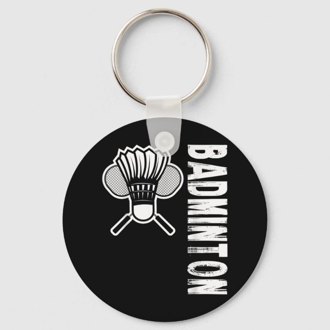 Sports Badminton Nyckelring (Framsida)