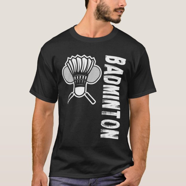 Sports Badminton T Shirt (Framsida)