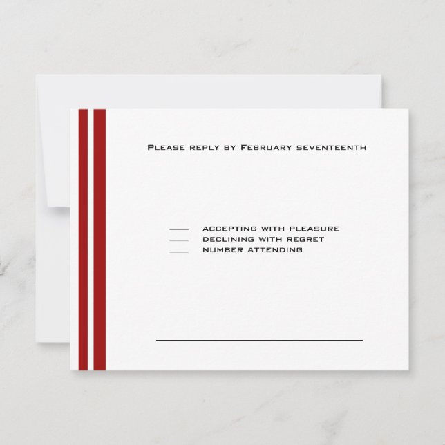 Sports Baseball Pub Mitzvah Party Red OSA Kort (Framsida)