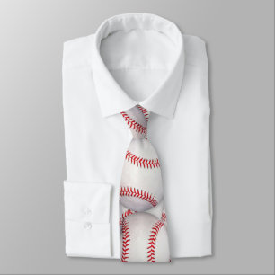 Sports Baseball Softball Necktie Slips
