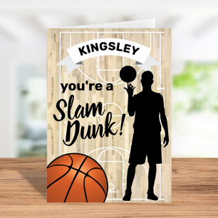 Sports Basketball Valentines day Kort