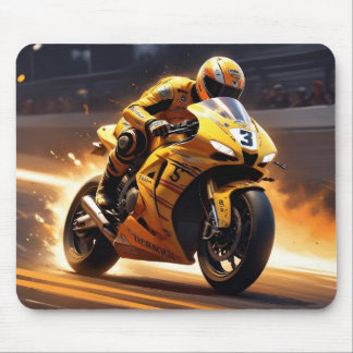 Sports Bike Mouse Pad Musmatta