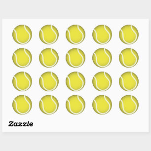 Sports Boll Stickers Runt Klistermärke
