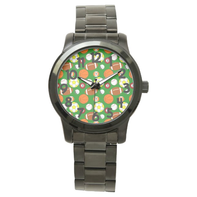 Sports Bollar Armbandsur (Framsida)
