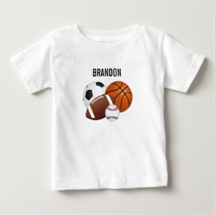 Sports Bollar Personlig T-Shirt