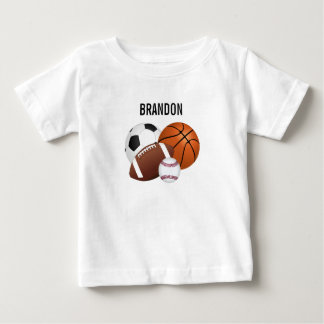 Sports Bollar Personlig T-Shirt