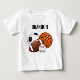Sports Bollar Personlig T-Shirt