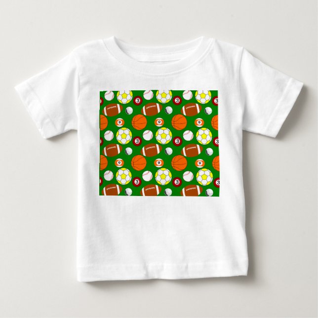 Sports Bollar T Shirt (Framsida)