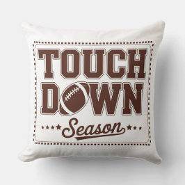 Sports Fan Football Throw Pillow Kudde