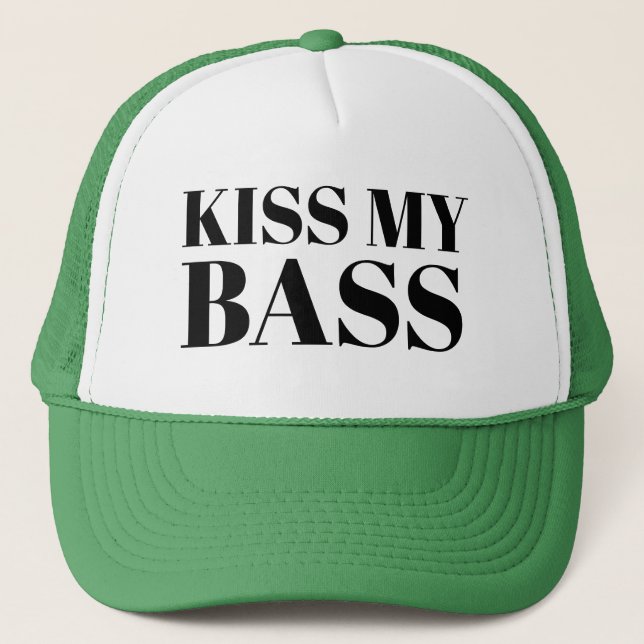 Sports Fishing Pappa Baseball KISS MY BASS Lucky Keps (Framsida)