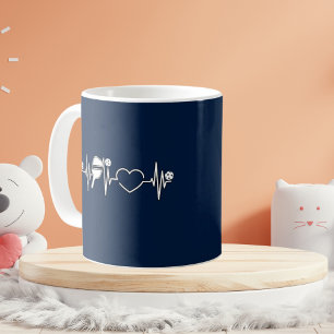 Sports Hartball Pickleball Älskare Gift Kaffemugg