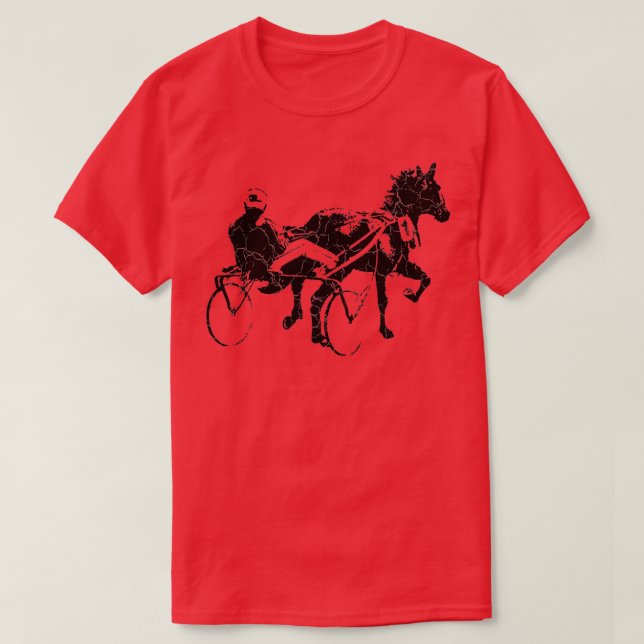 Sports Horse Tävling Harness Tävla Gift T Shirt (Design framsida)