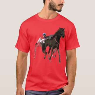 Sports Horse Tävling Harness Tävla T-shirt T-Shirt