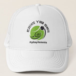 Sports Infusion "EXECUTE YOUR SHOTS" Tennis Keps