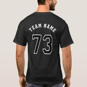 Sports Jersey-nummer 73 T Shirt