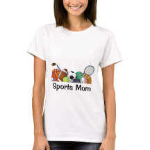 Sports Mamma Anpassade T-Shirt